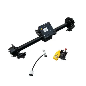 110 120kw Semi 9000kg Electric Truck Ev Differential Rear Drive Axle Ev For Heavy Duty Trucks