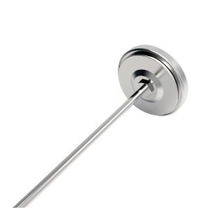 Mesure de la température du compost Sonde bimétallique en acier inoxydable Thermomètre de sol étendu Thermomètre de jardin - Product Image 2