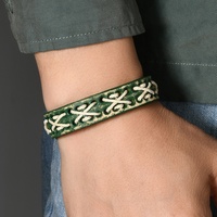 Nouveau bracelet en cuir de vachette tressé à la main, style minimaliste européen et américain, vintage, tendance, polyvalent, inspiré du punk, unisexe