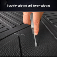 Accessoires intérieurs de voiture en gros, tapis de sol de voiture 3D en TPE, tapis de coffre arrière, protège-sièges arrière pour Jetour G700 2025 2026