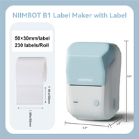 Imprimante Portable Thermique Directe Niimbot, Grande Vente, Mini Imprimante d'Étiquettes Sans Fil 2 Pouces B1