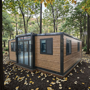 拡張可能なコンテナハウスCasas Prefabricadasミニモバイルホームモジュラープレハブ住宅拡張可能な折りたたみ式小さな家 - Product Image 1