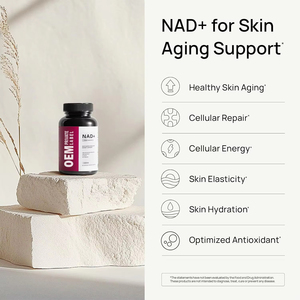 NAD+ para Mujeres 900mg con Resveratrol, CoQ10, L-Carnitina, L-Arginina, Suplemento Dietético para el Envejecimiento de la Piel y la Energía Celular - Product Image 3