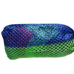 Hamac d'extérieur en tissu teint en fil de soie glacée, capacité de charge de 100 kg, portable, pour usage intérieur et extérieur, couleur violette - Product Image 5