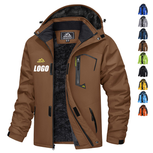 Chaqueta Cortavientos de Invierno OEM para Hombre, Abrigo con Capucha, Impermeable, Desmontable, de Manga Larga - Product Image 1