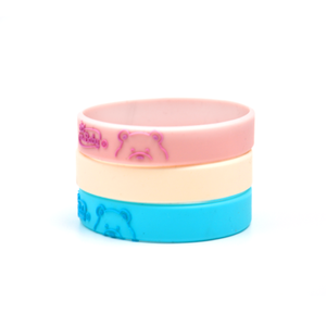 Gioielli all'ingrosso per bambini adulti cartone animato in rilievo personalizzato il tuo braccialetto di gomma braccialetto cinturino da polso in Silicone - Product Image 6