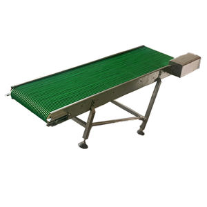 Küçük PU kemer montaj hattı ambalaj konveyör bant gıda üretim hattı mobil bant konveyörü - Product Image 1