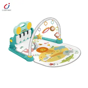 Infant activity sleeping crawling double drum baby play gym piano fitness rack mat