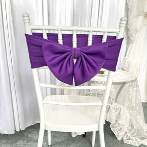Nœuds <span class=keywords><strong>de</strong></span> <span class=keywords><strong>chaise</strong></span> en spandex doré, pré-noués, épaissis et extensibles, pour <span class=keywords><strong>mariage</strong></span>, banquet, fête, réutilisables, décoratifs - Product Image 4