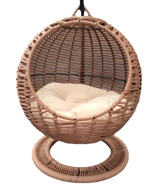 cool wicker pet house for sleeping playing fast delivery wholesale manufacturer made in China cat dog chair removable cushion
