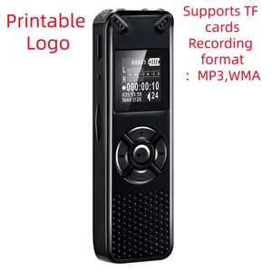 เครื่องเล่น MP3 ลดเสียงรบกวนอัจฉริยะแบบดิจิทัลระดับมืออาชีพ สำหรับการประชุมทางธุรกิจ การสอบเข้าเรียน และการสัมภาษณ์ คุณภาพเสียงสูง - Product Image 1
