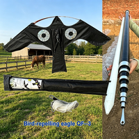 Fourniture d'usine : Cerf-volant répulsif d'oiseaux simulé (façon faucon) pour ferme, verger, jardin, cour