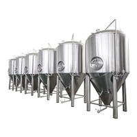 Cuve de Fermentation Industrielle Commerciale pour Bière, Équipement de Brassage 5000L 50HL 50BBL