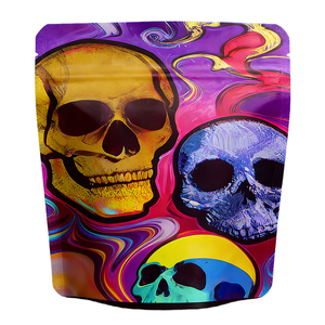 Sac à glissière mat en EVA imprimé par gravure personnalisé de haute qualité, sac en plastique PE recyclable, conception personnalisée, ODM, 100 pièces, pour aliments - Product Image 6