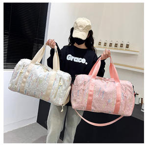 Bolsa de Viaje Deportiva Oxford Unisex RUIQUWIN, Duradera, para Negocios, con Separación para Objetos Secos y Húmedos, Transpirable, con Bolsillo con Cremallera, Portátil, Grande - Product Image 2