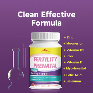Capsule di Supporto alla Fertilità Femminile Complesso Multivitaminico e Minerale con Inositolo, L-Arginina, Taurina Confezione OEM all'Ingrosso - Product Image 3