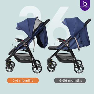Poussette de voyage pliable légère et compacte pour bébé, facile à plier, poussette légère et portable pour avion - Product Image 4
