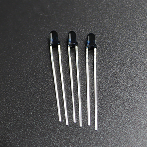赤外線受信機3mm 940nm 850nm赤外線送信機LedダイオードブラックIRリモコン - Product Image 5