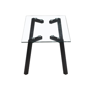 Mẫu Miễn Phí Bằng Đá Cẩm Thạch Gỗ Vàng Đồng Đầu Xương Trắng Inlay Thép Không Gỉ Acrylic Đen Vòng Bàn Cà Phê - Product Image 3