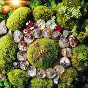 Bracelet en quartz rutilé naturel multicolore de forme ronde Forever Star 6-16 mm Chine & Guatemala - Product Image 4