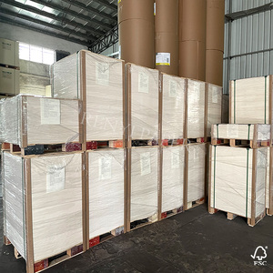 Chất lượng cao 55-300gsm woodfree giấy Assortment trắng kem ngà mịn cho thử nghiệm sách & giấy chứng nhận in ấn REELS - Product Image 4