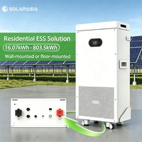 Batería de Litio Montada en Pared Dyness de 16.07 kWh Recargable 51.2V 314Ah, Paquete de Baterías de Iones de Litio para Sistema Solar Doméstico