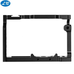 Máy Ảnh Cage Chất Lượng Chính Xác Nhôm <span class=keywords><strong>CNC</strong></span> Phay Gia Công Màu Anodized Nhôm Micro Gia Công 3/4/ 5 Trục <span class=keywords><strong>CNC</strong></span> Gia Công - Product Image 5