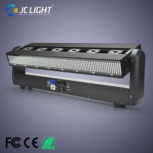 Sáu trục dẫn chùm + laser Strobe <span class=keywords><strong>3</strong></span> trong <span class=keywords><strong>1</strong></span> Dot Matrix marquee 6 mắt di chuyển đầu Lazer DJ thiết bị DMX laser thanh ánh sáng - Product Image 6