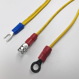 Özel kıvrım terminali 1 2 yollu o-tipi halka Lug kadın Spade yuvarlak Terminal kablo montaj ODM OEM tel koşum - Product Image 2