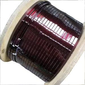 Cable de Cobre <span class=keywords><strong>Esmaltado</strong></span> de Grado Eléctrico Industrial de 1 Núcleo, IP67, 600V, para Transformadores de Potencia - Product Image 3