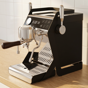 Cafetera Espresso Semiautomática de 15 Bares, 1.8L, Acero Inoxidable, Eléctrica, 1400W, Sistema de Preparación Doméstico para 2 Tazas - Product Image 1