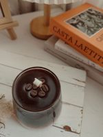 Neuartige Geschenke Party-Accessoires Eiskaffee-Aromatherapie Heimdekoration Geschenk Gel-Sojawachs-Kerzen Duftkerzen