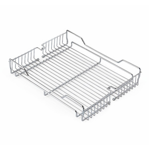 Zuogang <b>Kitchen</b> Cabinet <b>Pull</b>-<b>Out</b> <b>Basket</b> High Depth Bottom Mount Snack Storage Rack Durable Steel Drawer - Product Image 5