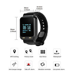 Xexun chuyên nghiệp giả mạo bằng chứng nhà giam giữ GPS theo dõ<span class=keywords><strong>i</strong></span> Vòng đeo tay cho ngườ<span class=keywords><strong>i</strong></span> già UK USA thị trường - Product Image 2