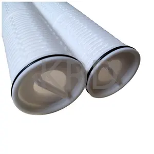 new trends 60 inch 4.5 micron Strict quality assurance pleated design high flow filter element HFU640UY060H13