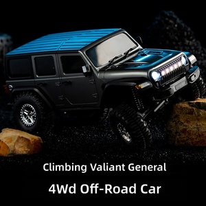 Coche Teledirigido Wrangler RC Rock Crawler 4x4 Todoterreno con Control Remoto Proporcional Completo, Sistema de 4 Canales, Interruptor de Doble Velocidad y 4 Ruedas - Product Image 2