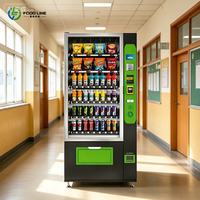 Petite machine distributrice de nourriture et de boissons, machine distributrice de boissons avec élévateur, mini-machine distributrice extérieure pour en-cas et boissons