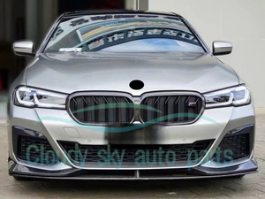 Nuevo Splitter Delantero de Fibra de Carbono Real Estilo AC para BMW Serie 5 G30 540i <span class=keywords><strong>M550i</strong></span> LCI 2021-2023, Kit de Instalación con Tornillos - Product Image 6