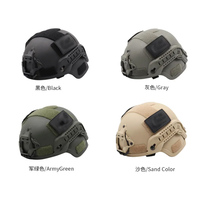 Casque de vente d'usine 2000 Casque d'équitation MICH avec rail latéral