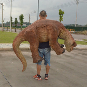 Marioneta de Hombro de Dinosaurio Dragón Realista de Gran Tamaño, Brachiosaurus - Product Image 5