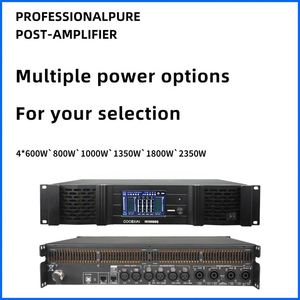 Amplificatore di Potenza DSP a 4 Canali Classe TD FX10000Q 1350W ad Alta Potenza con Touchscreen, <span class=keywords><strong>Dante</strong></span>, AES, Filtro FIR, Dissipatore in Rame - Product Image 4
