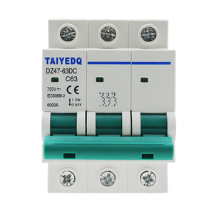 <span class=keywords><strong>DC</strong></span> Devre Kesici (MCB) DZ47 Fotovoltaik Hava Anahtarı 500V CN - Product Image 1