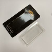 Emballage plastique en blister pour leurres de pêche avec carte de support, vente en gros directe d'usine