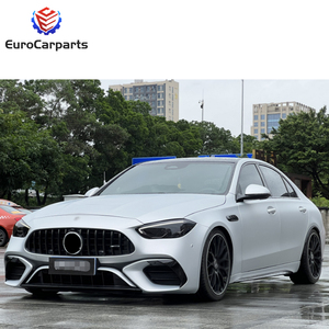 2023 classe C <span class=keywords><strong>W206</strong></span> C63 1:1 Kit de carrosserie large nouveaux tuyaux d'échappement de diffuseur de calandre de pare-chocs avant pour <span class=keywords><strong>W206</strong></span> à C63 - Product Image 2