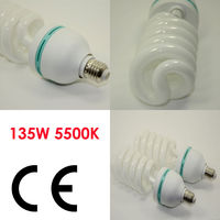 Lampu Hemat Energi CFL Harga Pabrik Murah Kualitas Tinggi Cina 6500K 2700K 5500k Setengah Spiral 25W 45W 65w 95w OEM 60 80 E27 10000