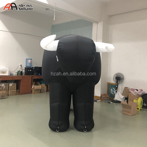 <span class=keywords><strong>Disfraz</strong></span> Inflable de <span class=keywords><strong>Toro</strong></span> Mascota Andante con Luces LED RGB, Resistente a la Intemperie y Alimentado por Batería para Desfiles de Adultos - Product Image 5