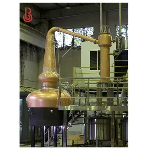 ボベンウイスキー蒸留器ウイスキー蒸留用銅鍋まだウイスキー蒸留用蒸気加熱鍋まだウイスキー用