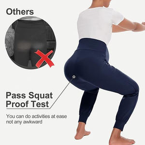 Pantalon <span class=keywords><strong>de</strong></span> maternité pour femmes été Joggers amples pantalons <span class=keywords><strong>de</strong></span> survêtement avec poches doux salon vêtements d'entraînement personnalisé en gros pour la <span class=keywords><strong>grossesse</strong></span> - Product Image 3