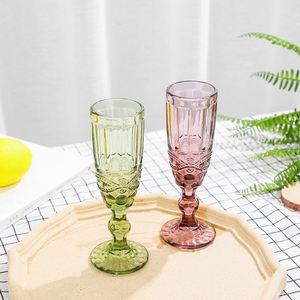 150ml Colorful Cocktail Juice Glass Wedding Party Glass Grape <b>Goblets</b> With Vintage Blue <b>Goblet</b> <b>Wine</b> Glass - Product Image 3