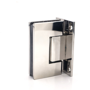 Carré <span class=keywords><strong>90</strong></span> Degrés En Acier Inoxydable Coulissant En Verre Porte De <span class=keywords><strong>Douche</strong></span> Montage Mural Polissage Écran De <span class=keywords><strong>Douche</strong></span> Verre Pivot Porte Charnières - Product Image 6